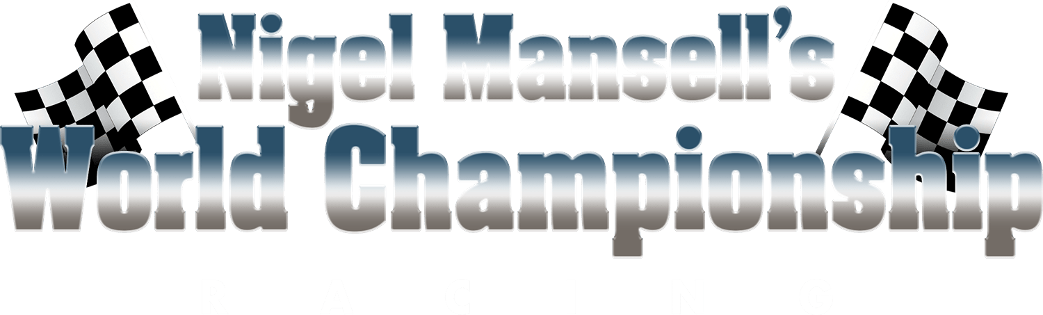 Nigel Mansell's World Championship Racing logo for NES